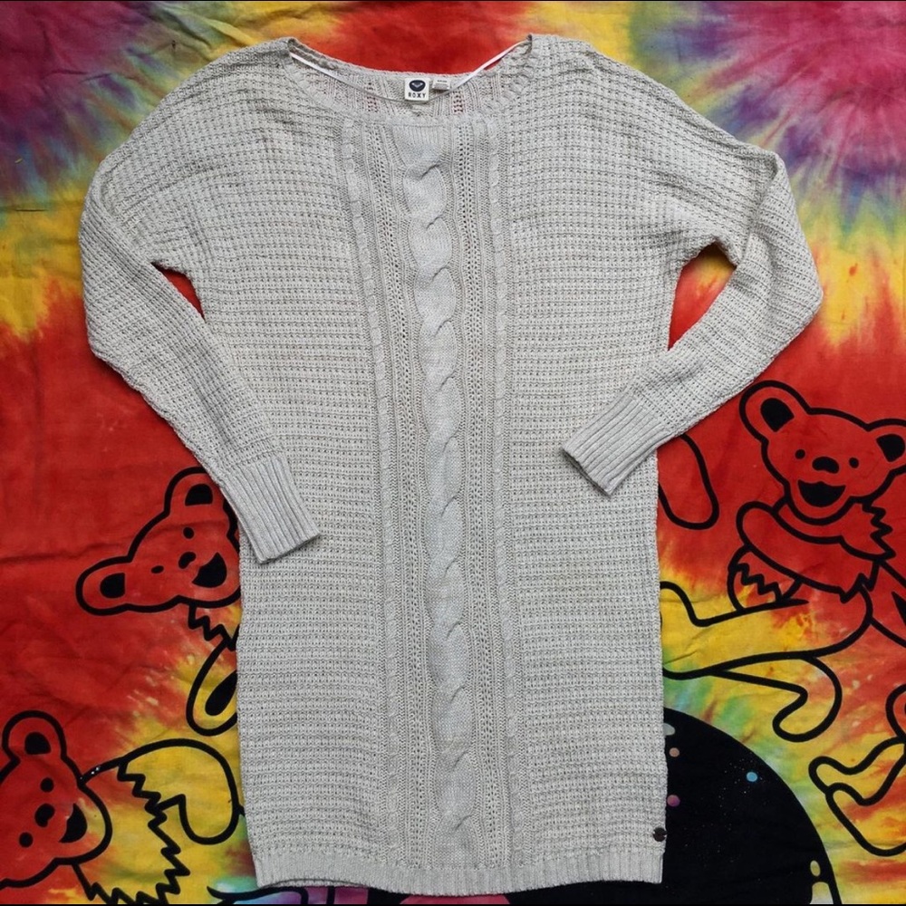 Roxy Knitted Sweater Dress🧶👗
